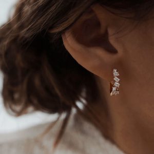Boucles d’oreilles Romy – Plaqué or