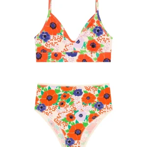 1 BRASSIÈRE + 1 TAILLE HAUTE - Poppies